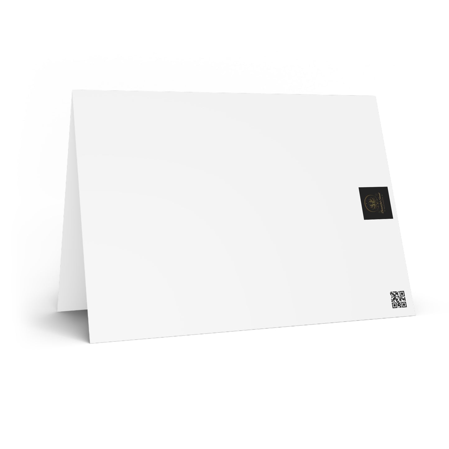 Merry & Bright Lotus Holiday Greeting Card — "A Beautiful Season" Christmas Card
