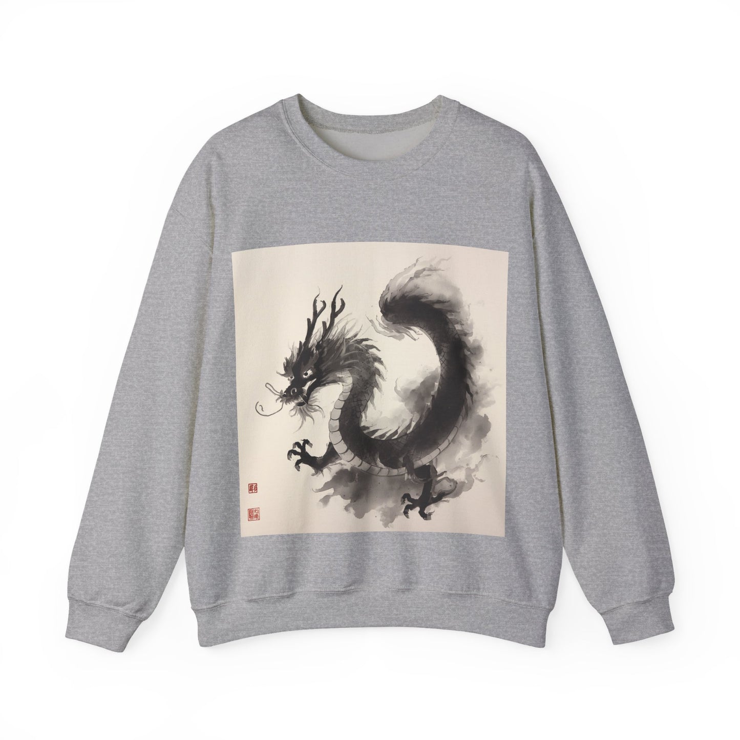 Dragon Ink Art Hoodie – Japanese Style Streetwear Sweatshirt | Unisex Black Hoodie