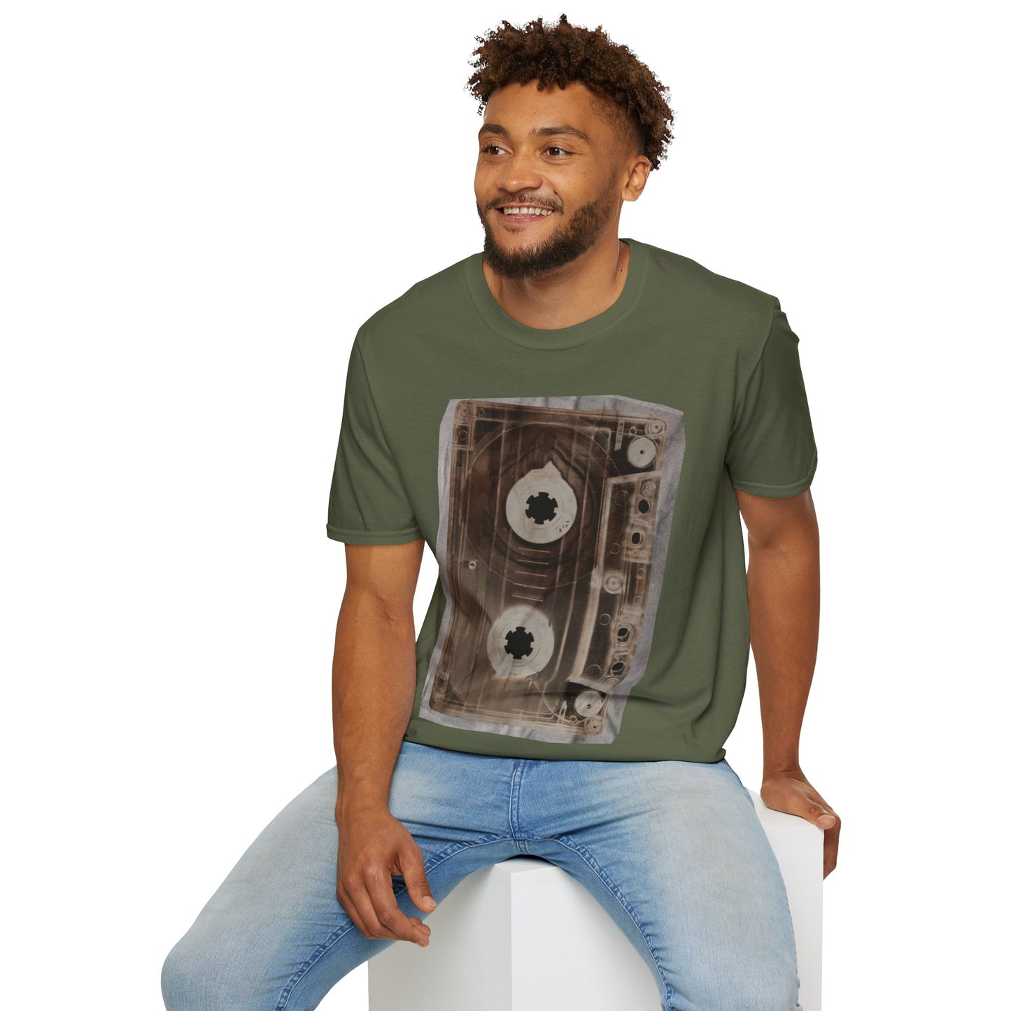 Retro Cassette Tape T-Shirt — Vintage Music Graphic Tee