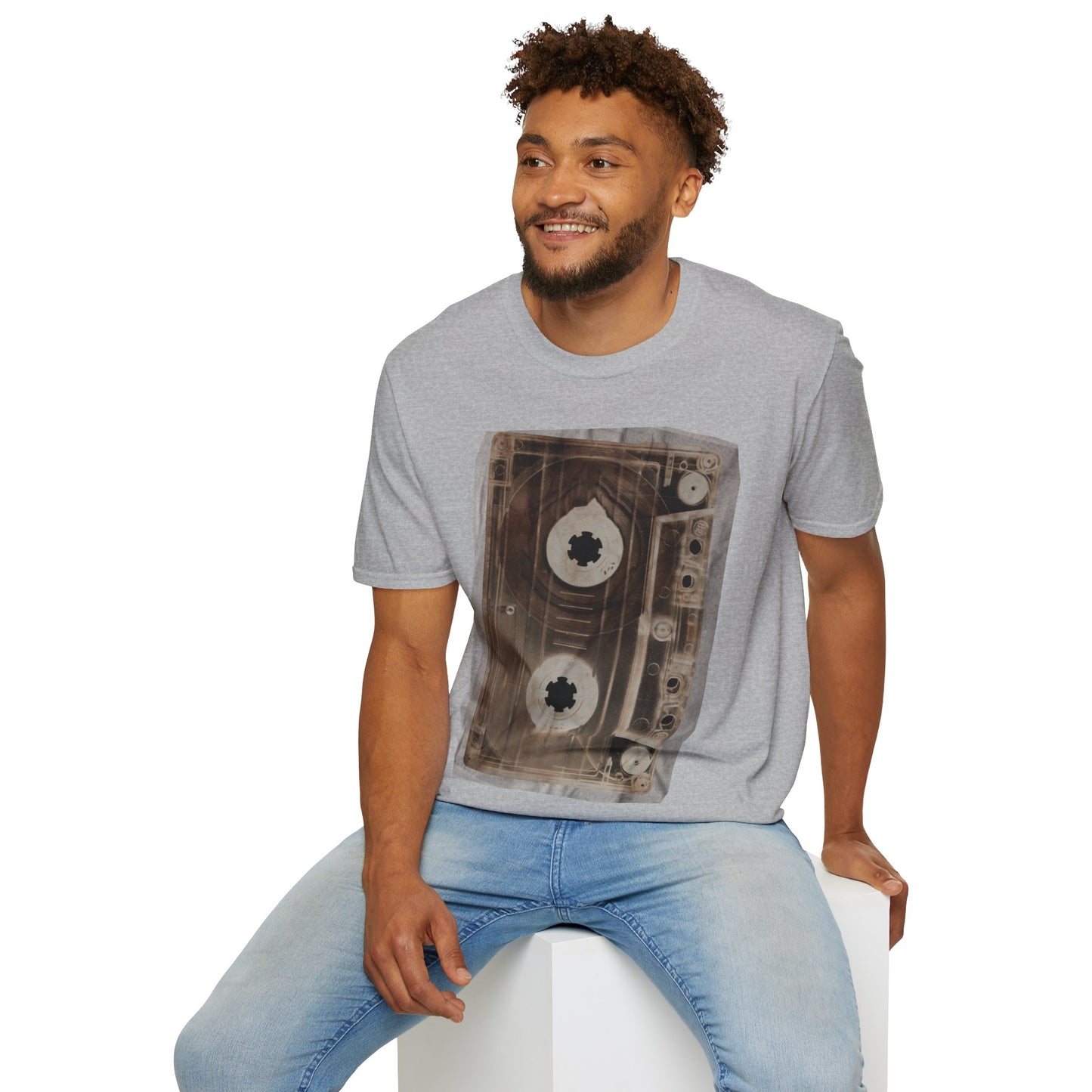 Retro Cassette Tape T-Shirt — Vintage Music Graphic Tee