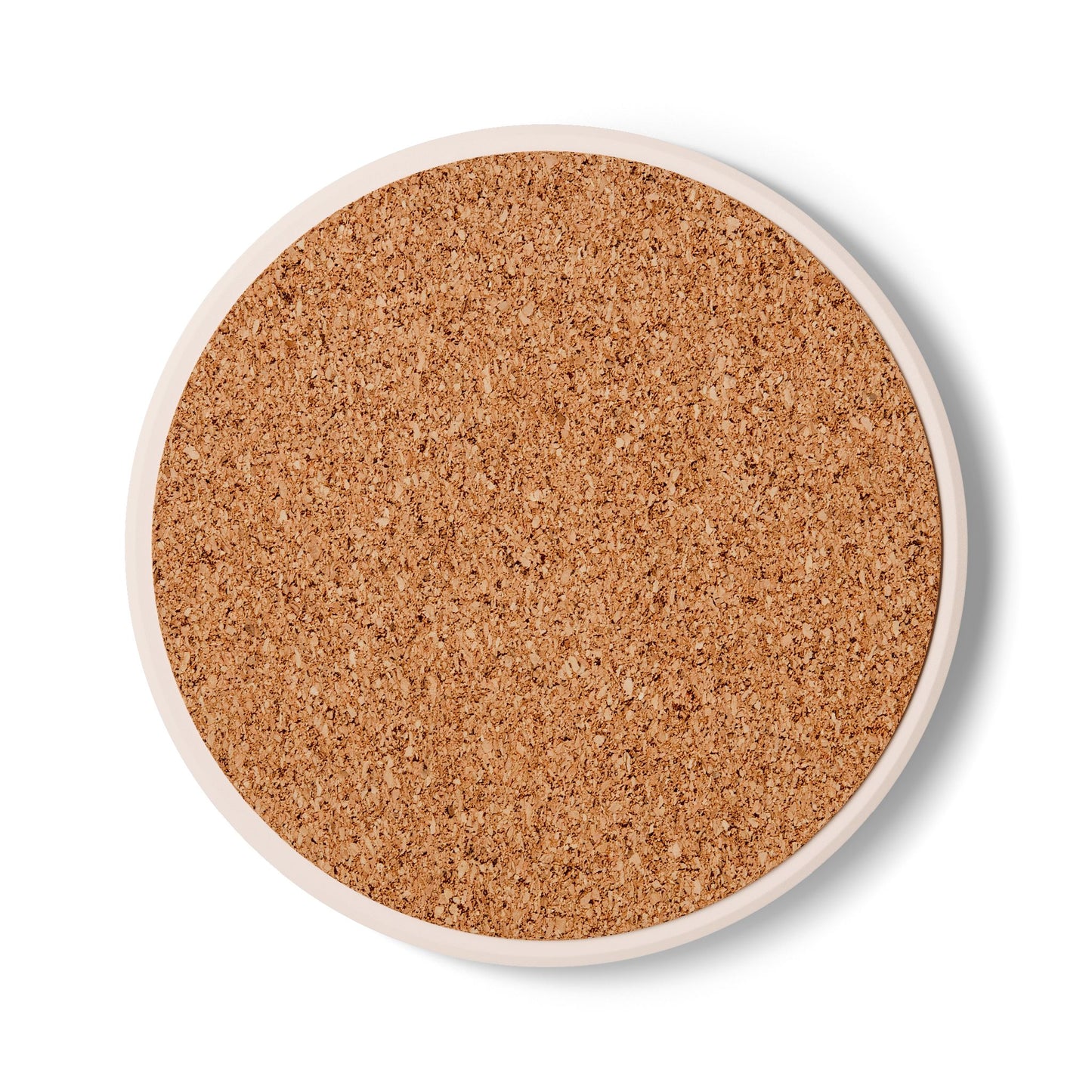Soft Girl Energy Ceramic Coaster | Floral Peony Drink Mat