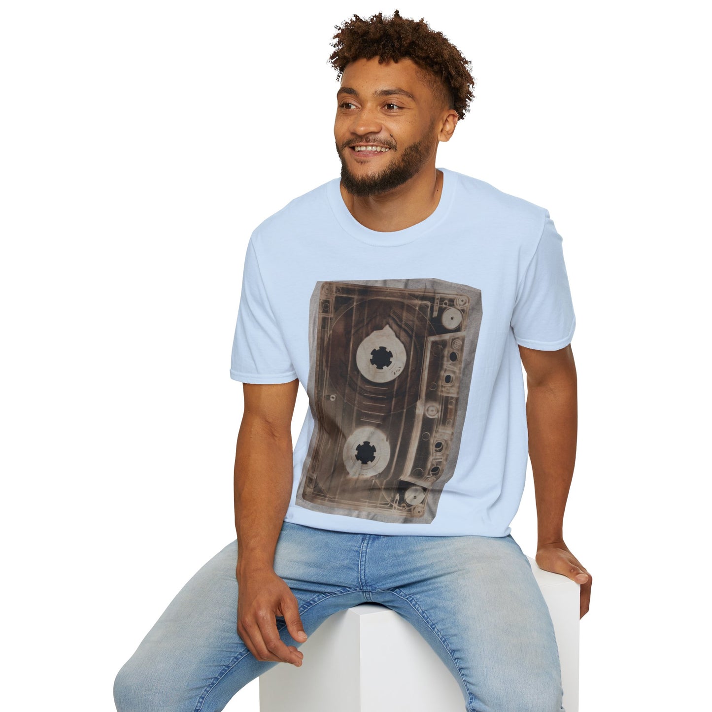 Retro Cassette Tape T-Shirt — Vintage Music Graphic Tee