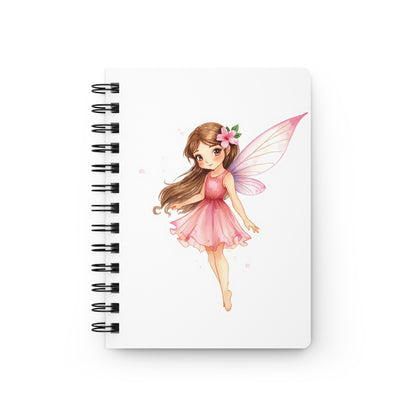 Fairy Notebook | Fantasy Journal | Magical Illustration Spiral Notebook | Writing Gift