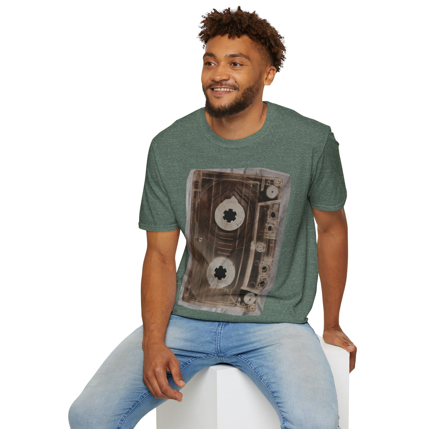 Retro Cassette Tape T-Shirt — Vintage Music Graphic Tee