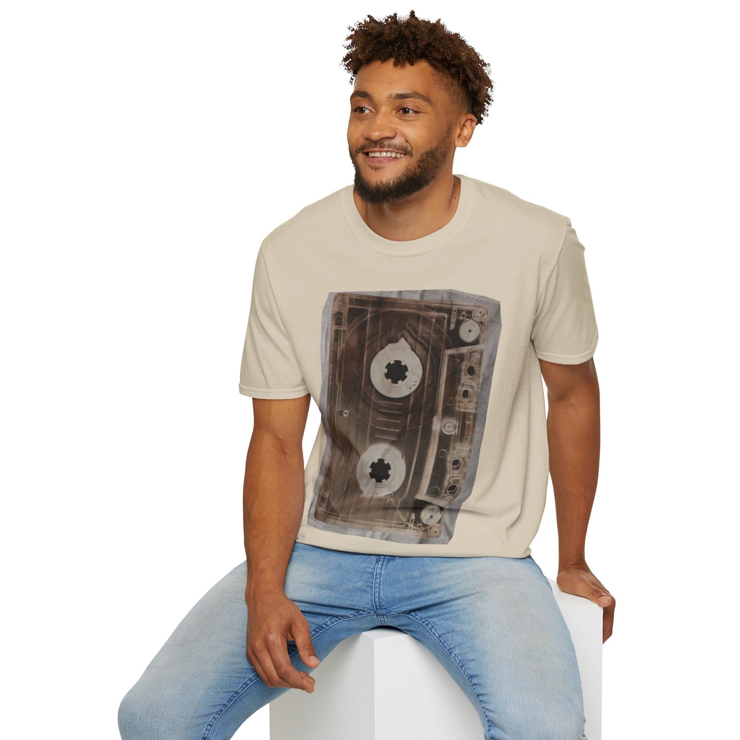 Retro Cassette Tape T-Shirt — Vintage Music Graphic Tee