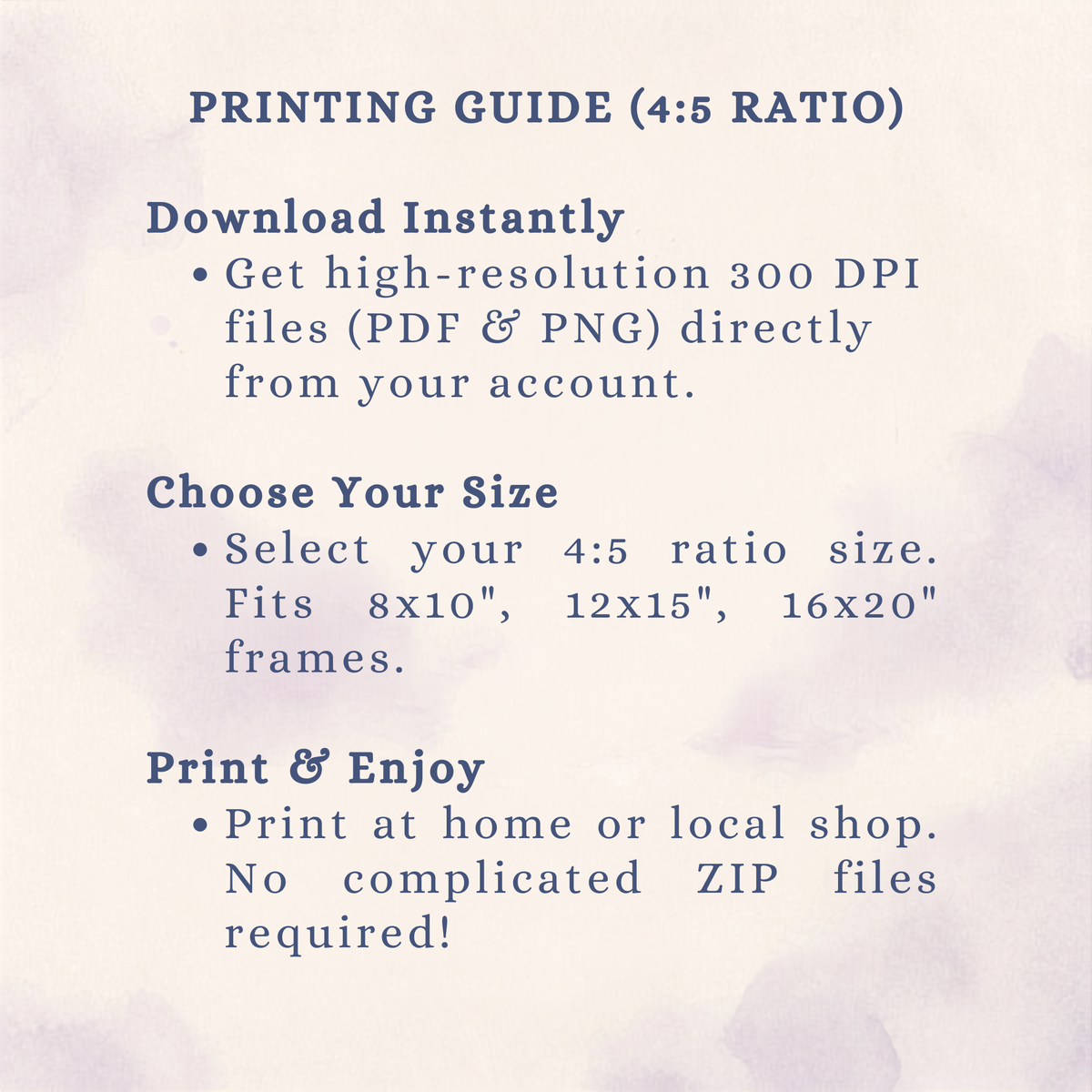 For Granny Luxury Christmas Card – Printable Digital Download (5x7, A6, A5)