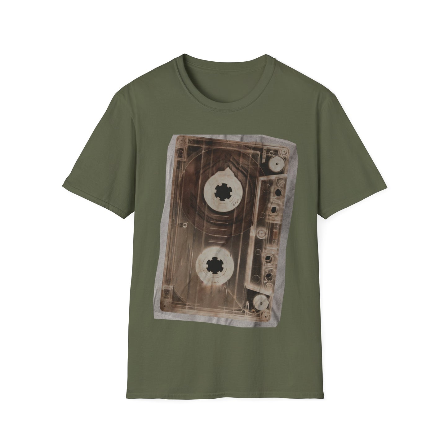 Retro Cassette Tape T-Shirt — Vintage Music Graphic Tee