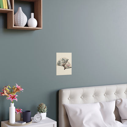 Chinese Art Fans | Oriental Floral & Landscape Wall Print
