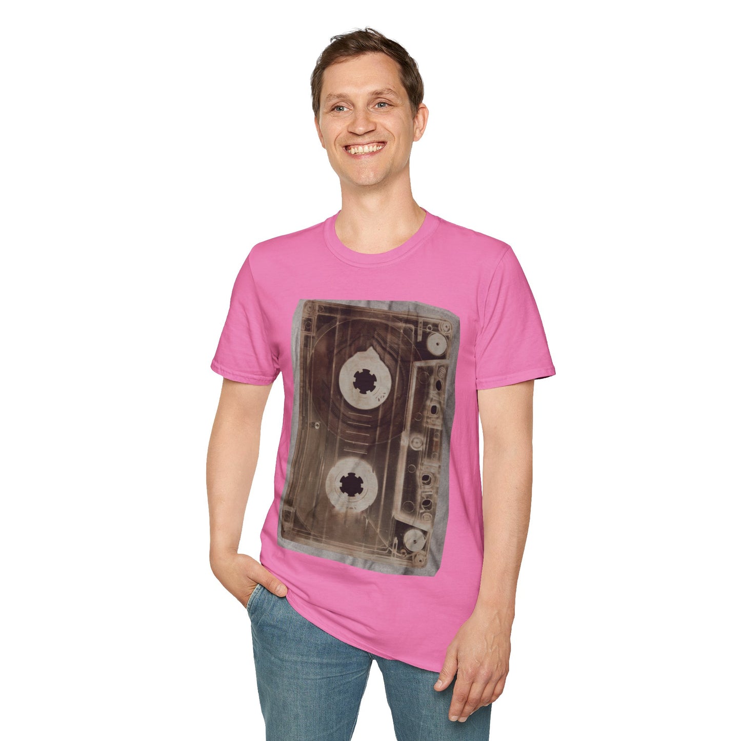 Retro Cassette Tape T-Shirt — Vintage Music Graphic Tee