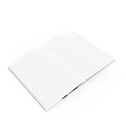Hard Cover Cat Notebook | Koda Minimalist Journal | A5 Lined Writing Book | Cute Cat Stationery