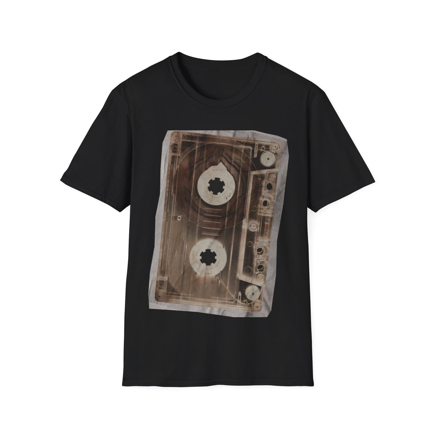 Retro Cassette Tape T-Shirt — Vintage Music Graphic Tee