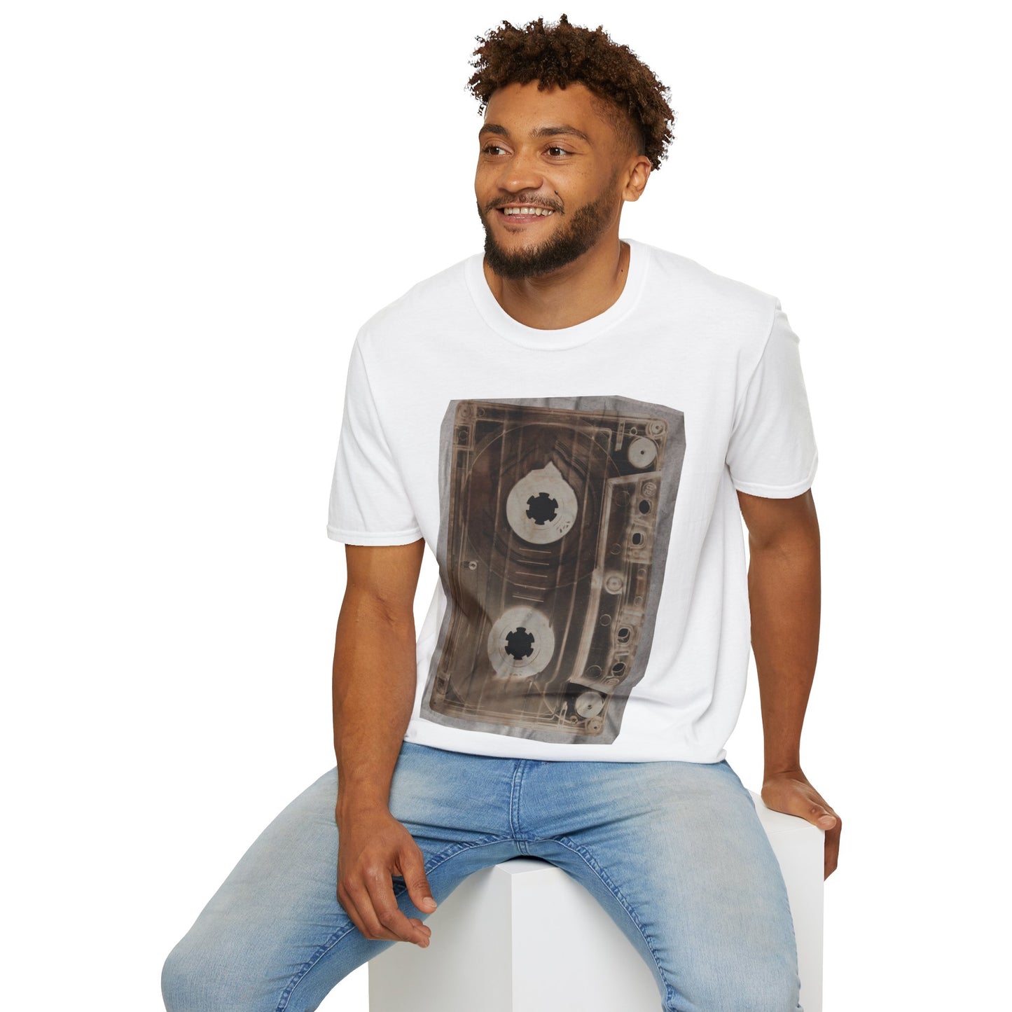 Retro Cassette Tape T-Shirt — Vintage Music Graphic Tee