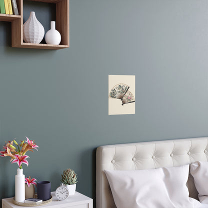 Chinese Art Fans | Oriental Floral & Landscape Wall Print