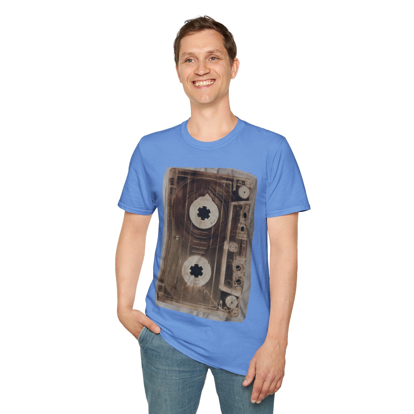 Retro Cassette Tape T-Shirt — Vintage Music Graphic Tee