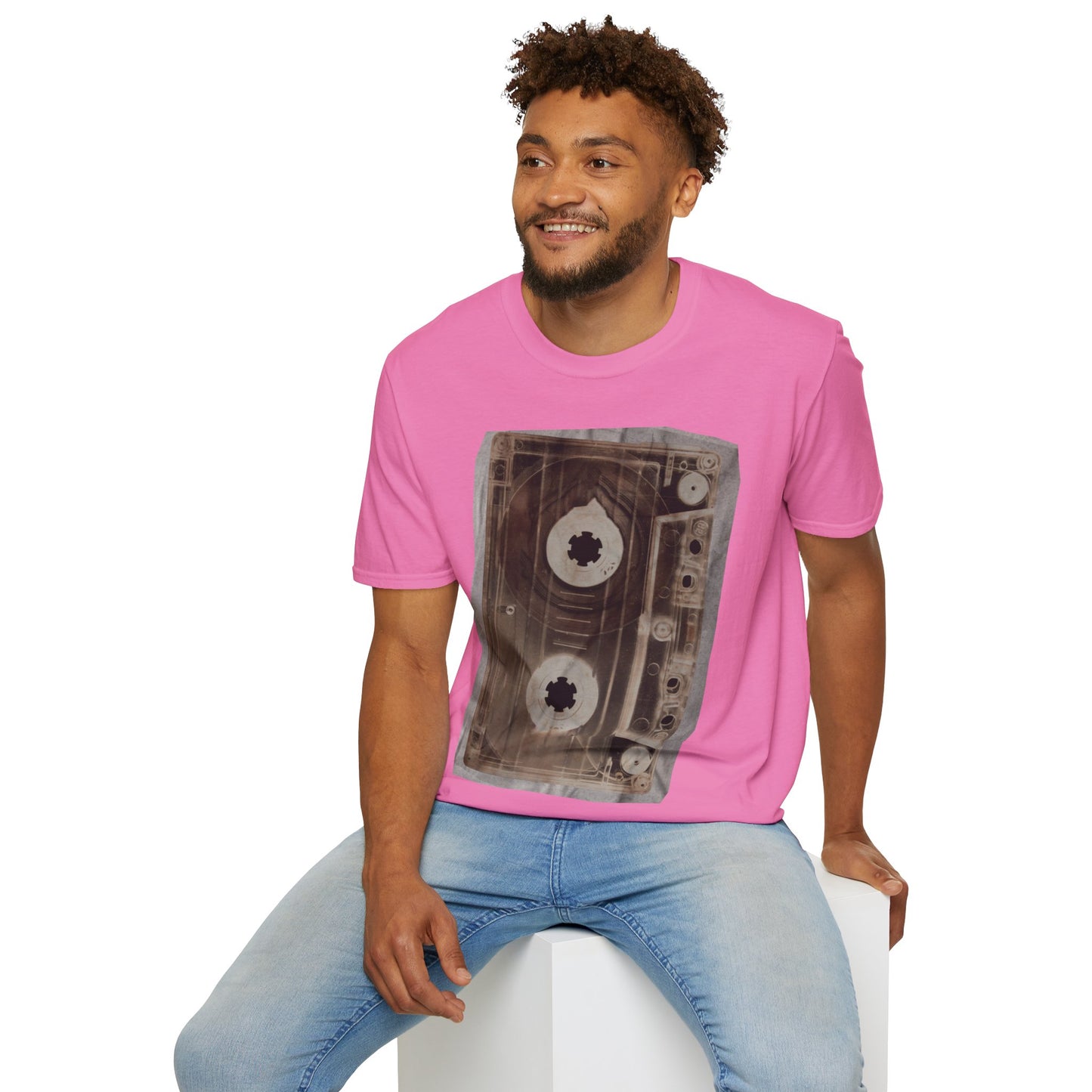 Retro Cassette Tape T-Shirt — Vintage Music Graphic Tee