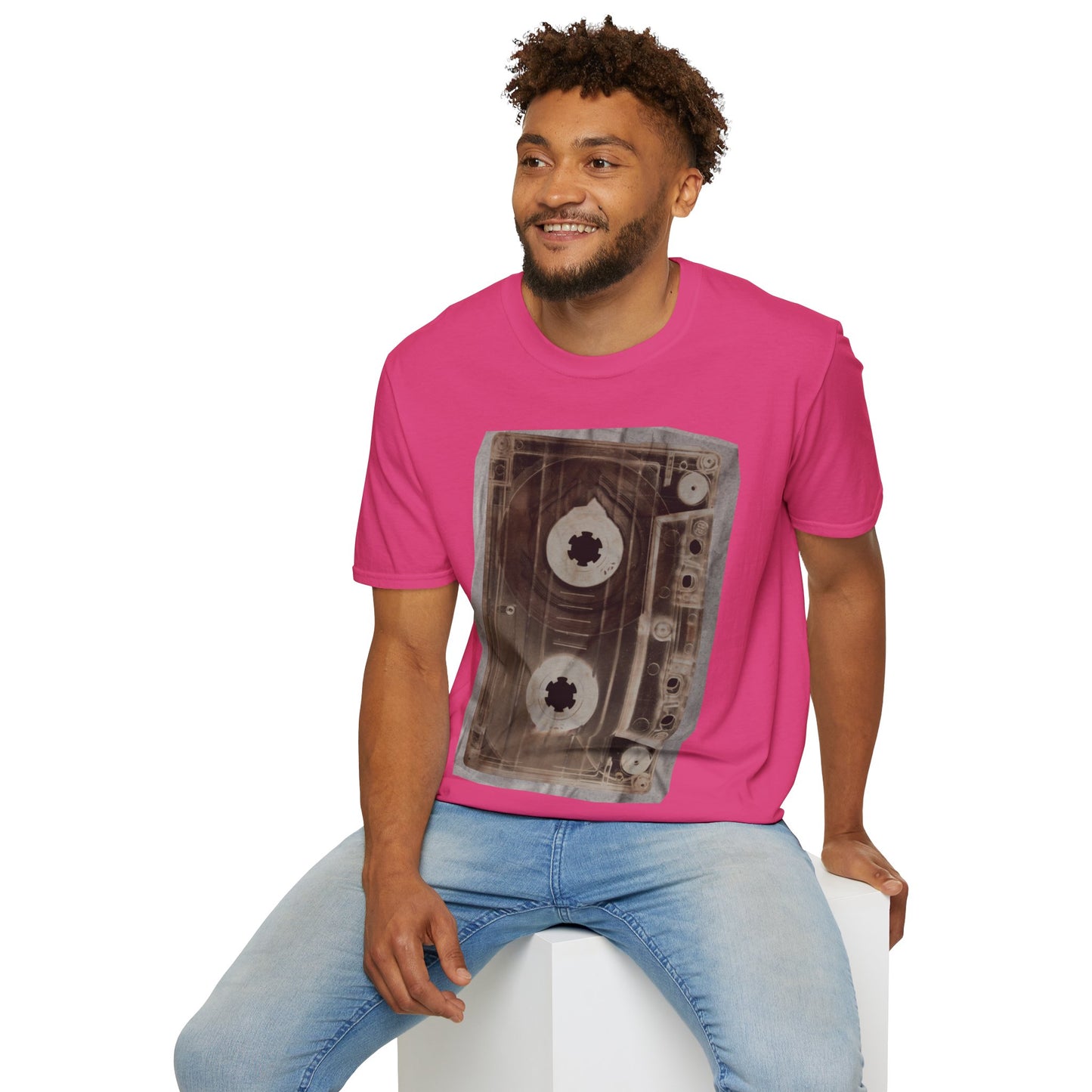 Retro Cassette Tape T-Shirt — Vintage Music Graphic Tee