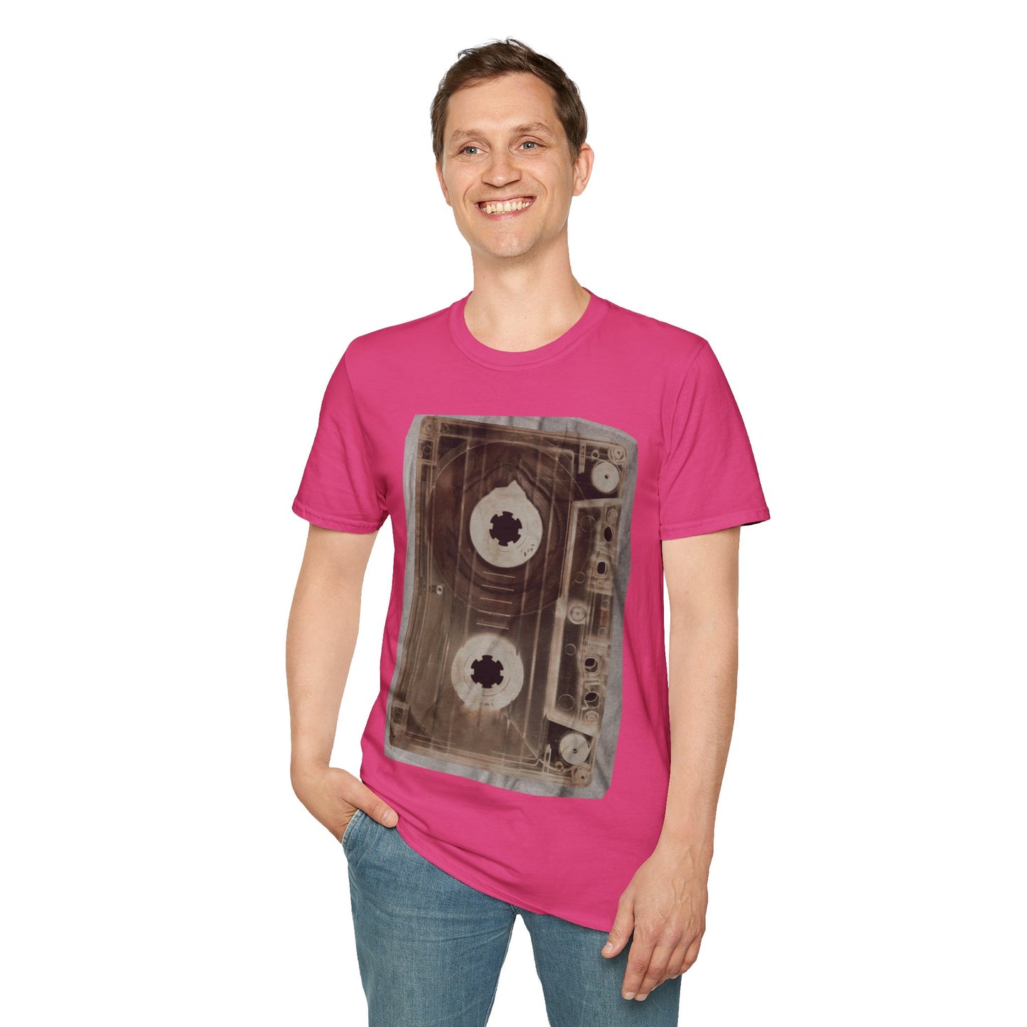 Retro Cassette Tape T-Shirt — Vintage Music Graphic Tee