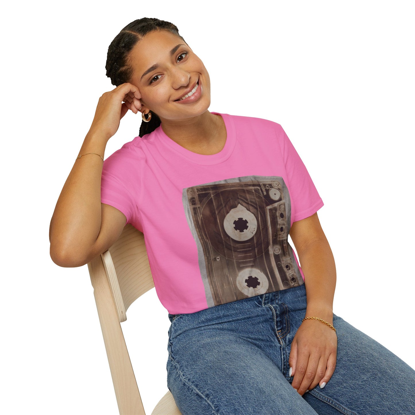 Retro Cassette Tape T-Shirt — Vintage Music Graphic Tee