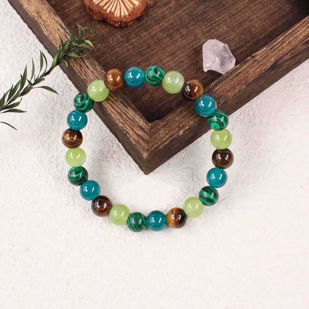 A bracelet created with the intention of financial success and wealth. Unisex. One size.