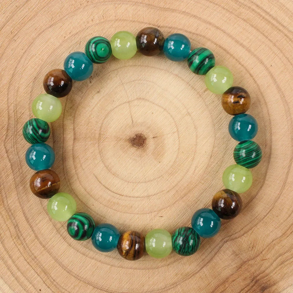 A bracelet created with the intention of financial success and wealth. Unisex. One size.
