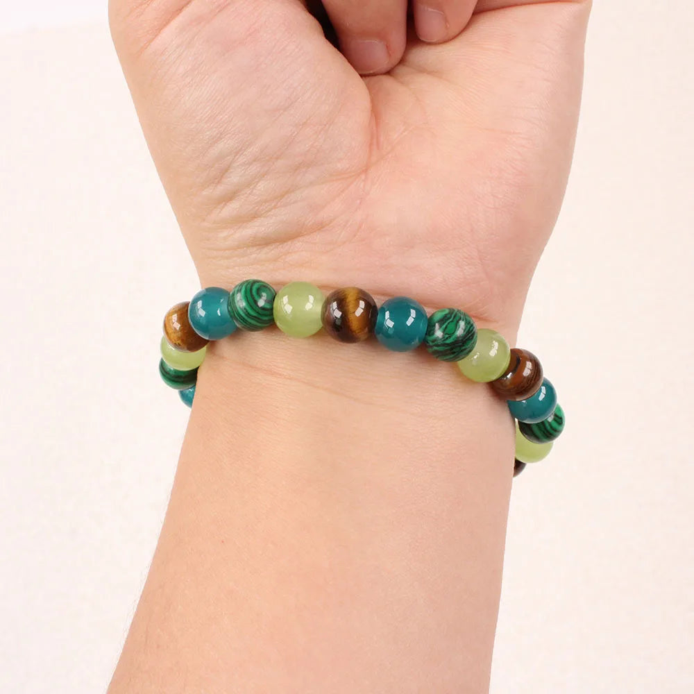 A bracelet created with the intention of financial success and wealth. Unisex. One size.