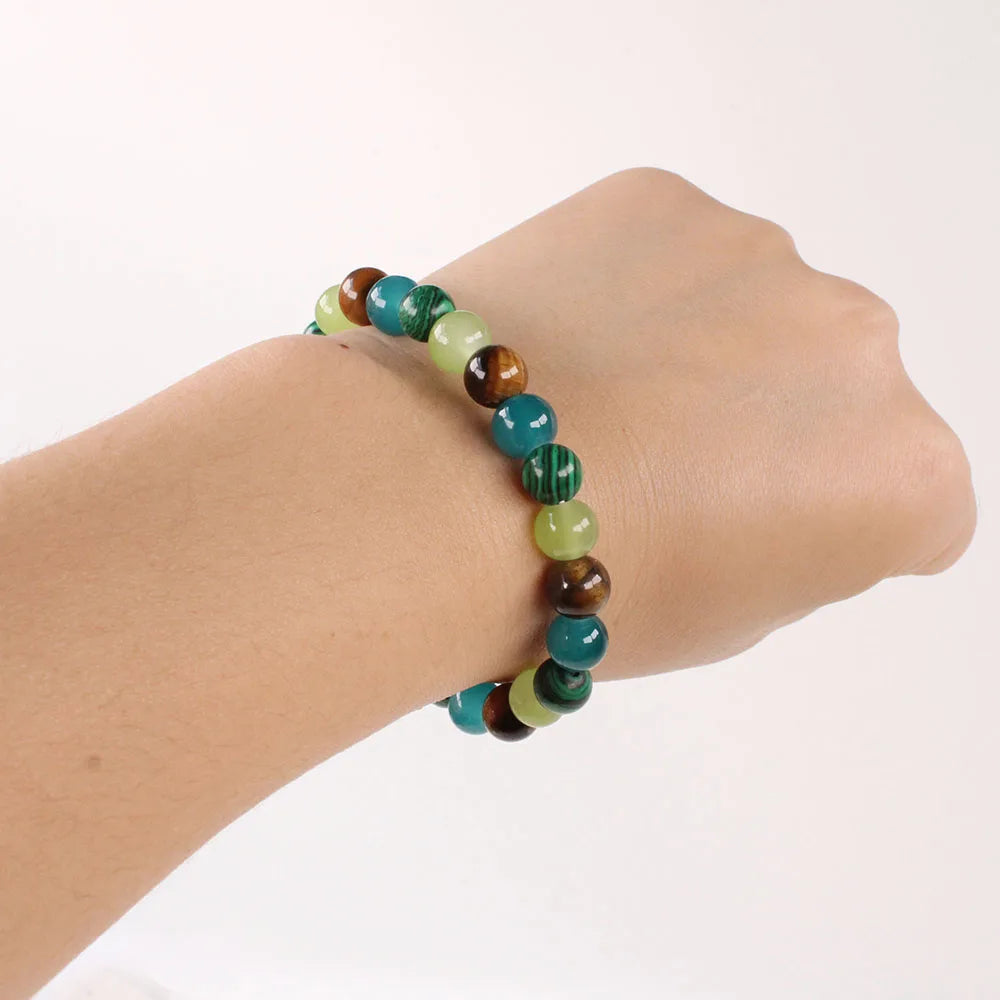 A bracelet created with the intention of financial success and wealth. Unisex. One size.