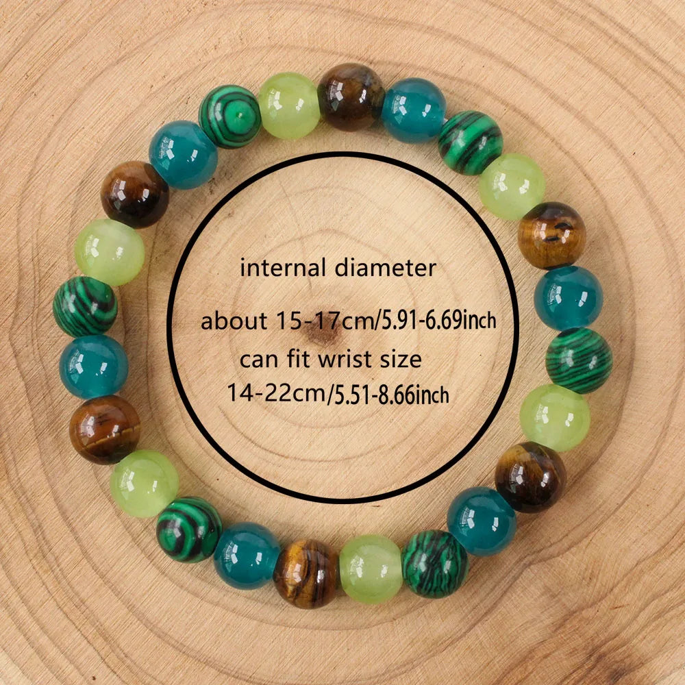 A bracelet created with the intention of financial success and wealth. Unisex. One size.