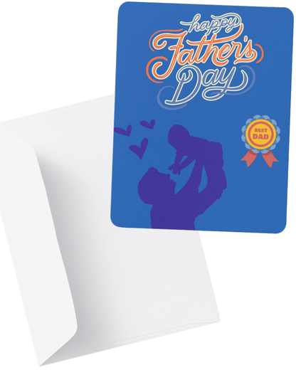 Digital product Father’s Day Card – Folded Greeting Card with Inside Message – Digital Download